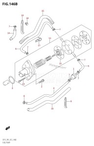 DF15 From 01503F-210001 (P01)  2012 drawing FUEL PUMP (DF15R:P01)