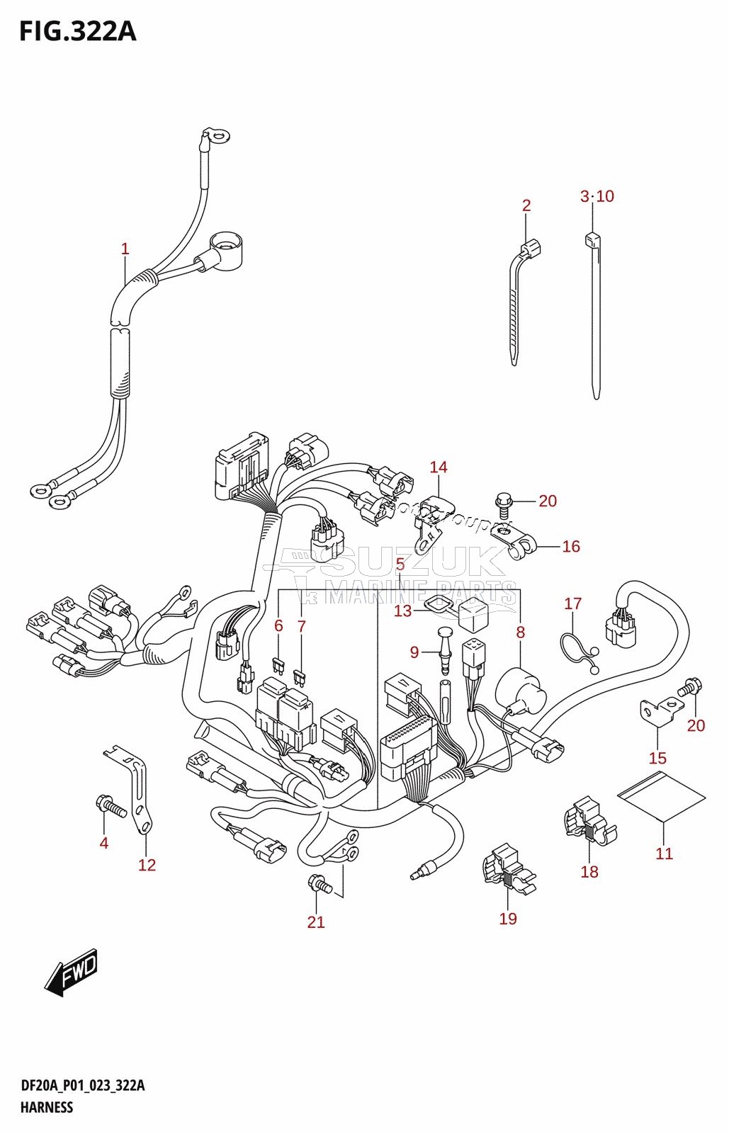 HARNESS (DF9.9B,DF15A,DF20A)