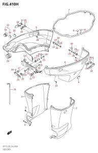 DF175ZG From 17502Z-410001 (E03)  2014 drawing SIDE COVER (DF175ZG:E03)