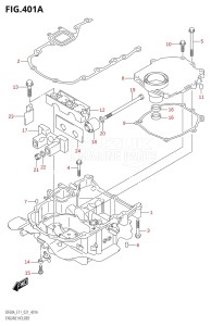 04004F-340001 (2023) 40hp E34-Italy (DF40AST) DF40A drawing ENGINE HOLDER (DF40A,DF40AST,DF50A,DF60A)