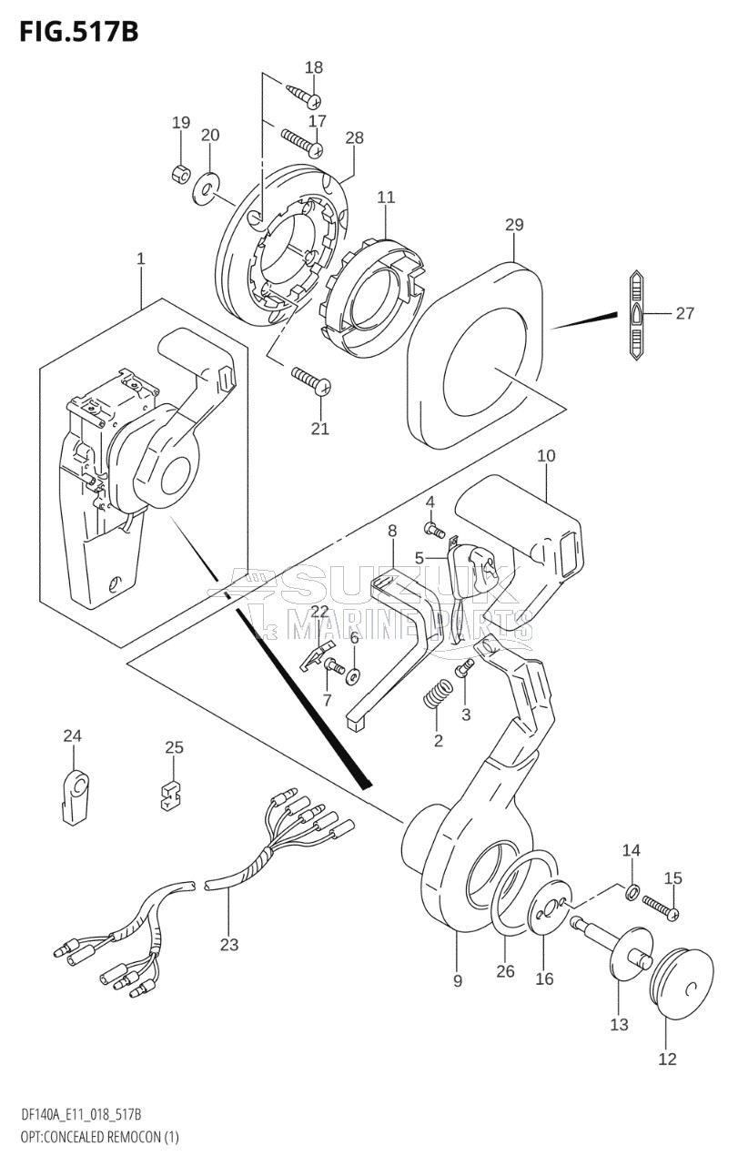 OPT:CONCEALED REMOCON (1) (E40)