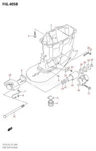 DF200 From 20002F-310001 (E01 E40)  2013 drawing DRIVE SHAFT HOUSING (DF200T:E40:X-TRANSOM)