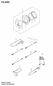 DF40A From 04003F-140001 (E01 E11)  2021 drawing OPT:MULTI FUNCTION GAUGE ((DF40AQH,DF40ATH,DF50ATH,DF60AQH,DF60ATH,DF50AVTH,DF60AVTH):(020,021))