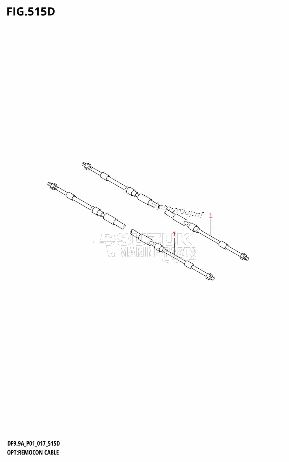 OPT:REMOCON CABLE (DF9.9AR:P01)