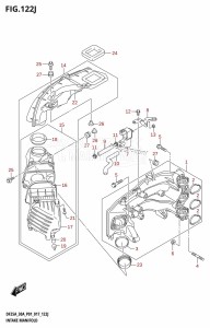 DF30A From 03003F-710001 (P01 P40)  2017 drawing INTAKE MANIFOLD (DF30AQ:P01)