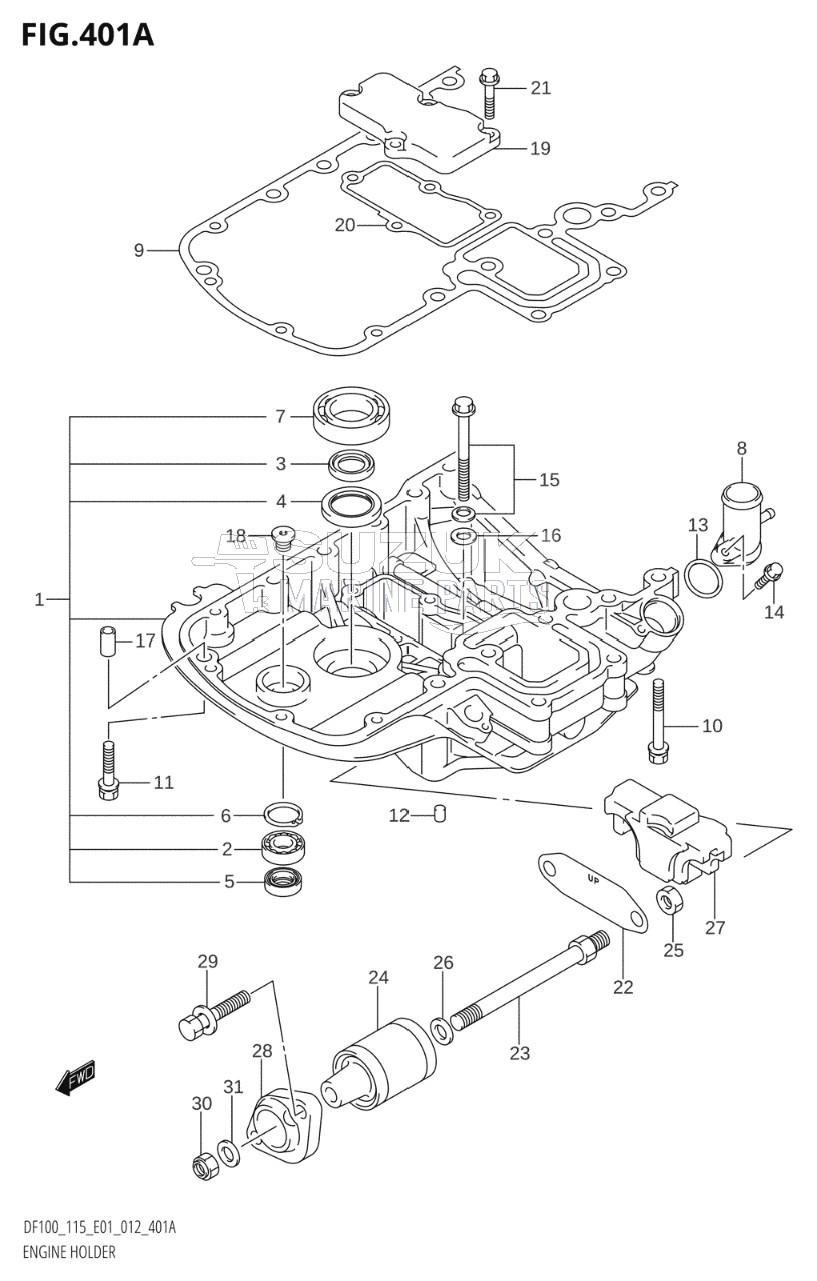 ENGINE HOLDER