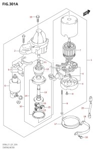 DF70A From 07003F-140001 (E11 E40)  2021 drawing STARTING MOTOR