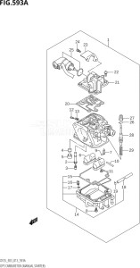 02503F-310001 (2013) 25hp E03-USA (DF25  DF25Q  DF25R) DF25 drawing OPT:CARBURETOR (MANUAL STARTER)