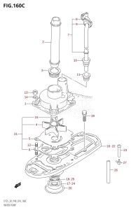 DT30 From 03005-410001 ()  2014 drawing WATER PUMP (DT30R:P40)