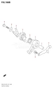 DF8A From 00801F-210001 (P01)  2012 drawing THROTTLE CONTROL (DF8AR:P01)