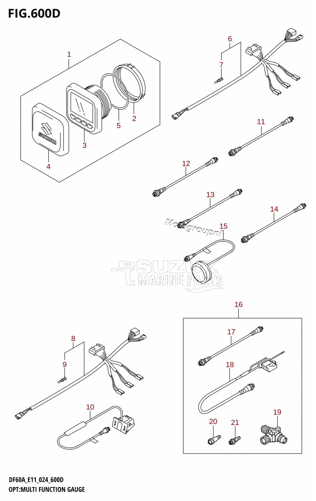 OPT:MULTI FUNCTION GAUGE ((DF40A,DF40AST,DF50A,DF50AVT,DF60A,DF60AVT,DF40ASVT):(E03,E11,E34))