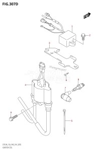 DT15A From 01504-410001 (P40)  2014 drawing IGNITION COIL (DT15A:P40)