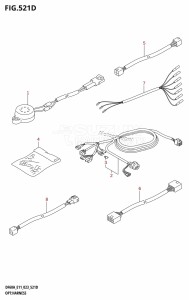 DF60A From 06002F-140001 (E01 E40 E11)  2021 drawing OPT:HARNESS ((DF40AQH,DF40ATH,DF50ATH,DF60AQH,DF60ATH,DF50AVTH,DF60AVTH):(020,021))