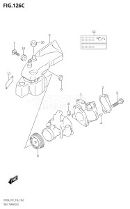 00995F-610001 (2016) 9.9hp P01-Gen. Export 1 (DF9.9B  DF9.9BR  DF9.9BT) DF9.9B drawing INLET MANIFOLD (DF9.9BT:P01)