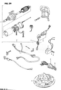 DT40 From 04003-503697 ()  1985 drawing OPTIONAL : ELECTRICAL