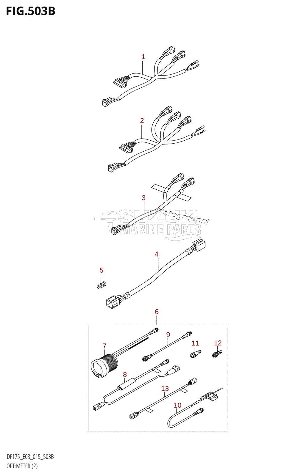 OPT:METER (2) (DF150TG:E03)