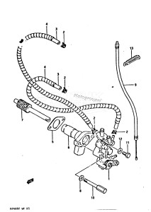 DT50 From 05003-401001 ()  1984 drawing OIL PUMP