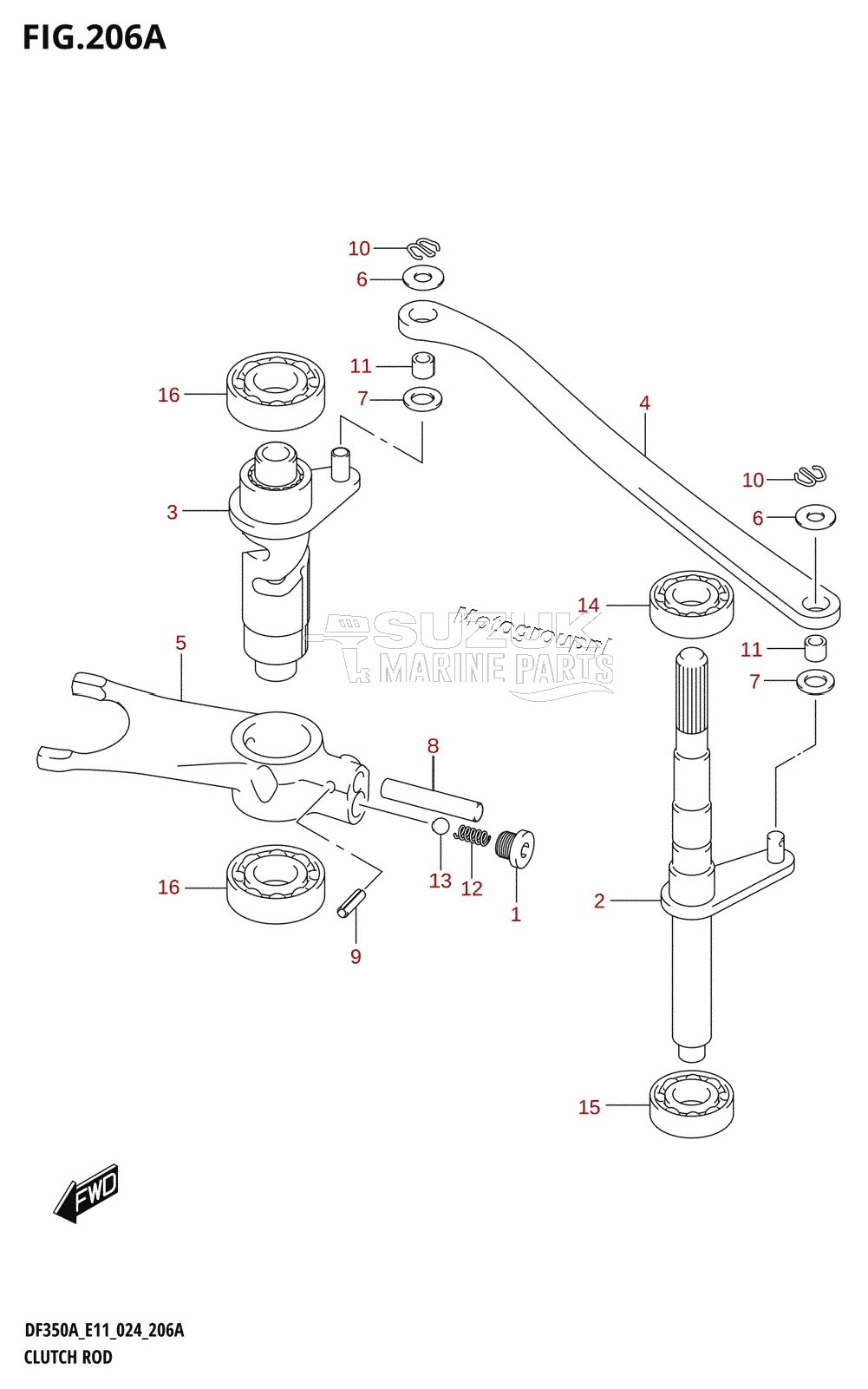 CLUTCH ROD