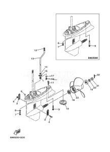 E55CMHL drawing LOWER-CASING-x-DRIVE-3