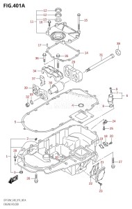 DF150 From 15002Z-910001 (E40)  2019 drawing ENGINE HOLDER