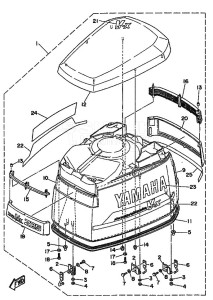 L225CETO drawing TOP-COWLING