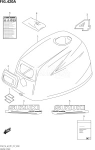 00503F-710001 (2017) 5hp P01-Gen. Export 1 (DF5A) DF5A drawing ENGINE COVER (DF4A:P01)