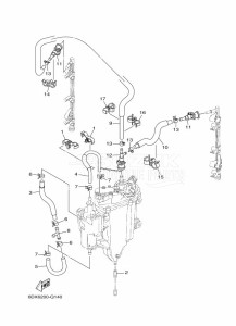 F250GETU drawing FUEL-PUMP-2