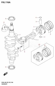 DF25A From 02504F-910001 (P01)  2019 drawing CRANKSHAFT