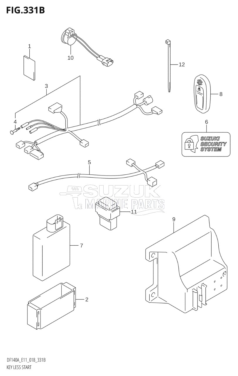 KEY LESS START (DF115AST:E03)