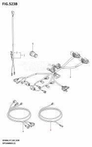 DF250A From 25003P-340001 (E11 E40)  2023 drawing OPT:HARNESS (2) (022,023)