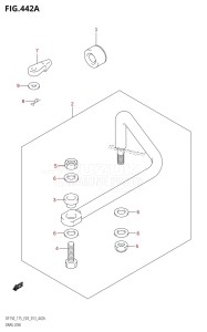 DF175Z From 17502Z-310001 (E03)  2013 drawing DRAG LINK