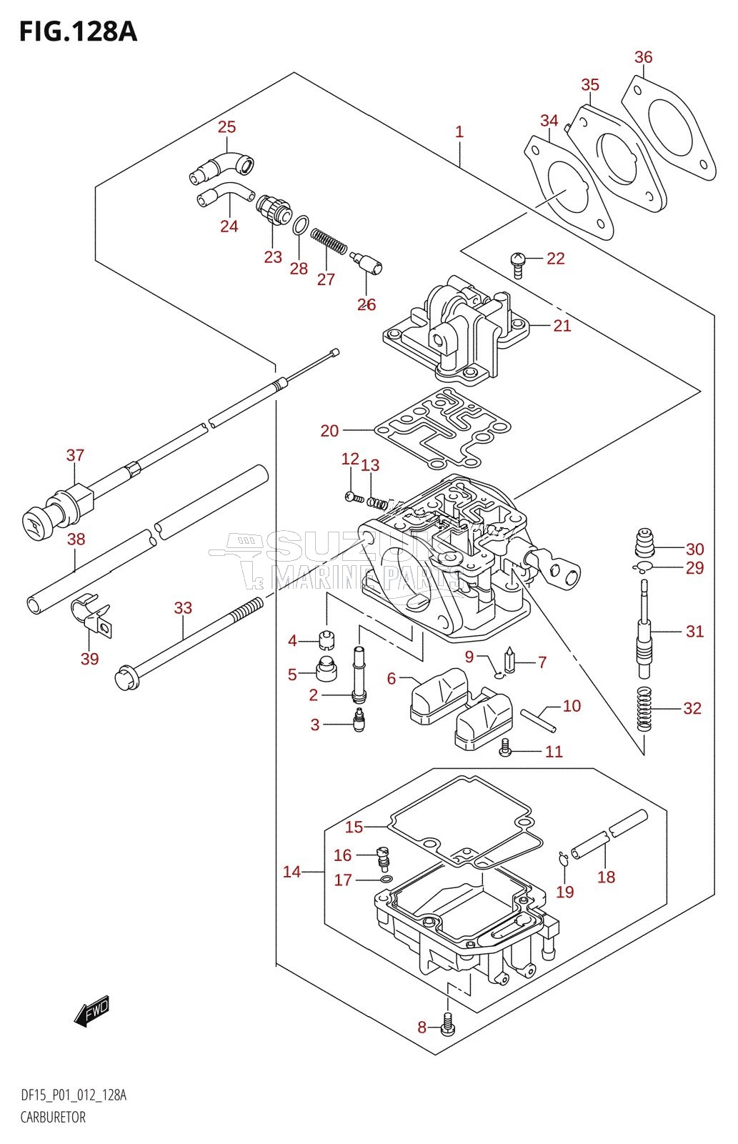 CARBURETOR (DF15:P01)