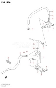 DF70A From 07003F-210001 (E01 E40)  2012 drawing FUEL PUMP