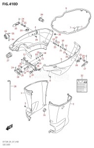 DF175AP From 17503P-710001 (E01 E40)  2017 drawing SIDE COVER (DF175AP:E40)