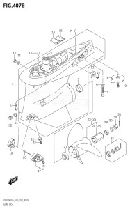 15004F-140001 (2021) 150hp E03-USA (DF150AST) DF150AST drawing GEAR CASE (023)