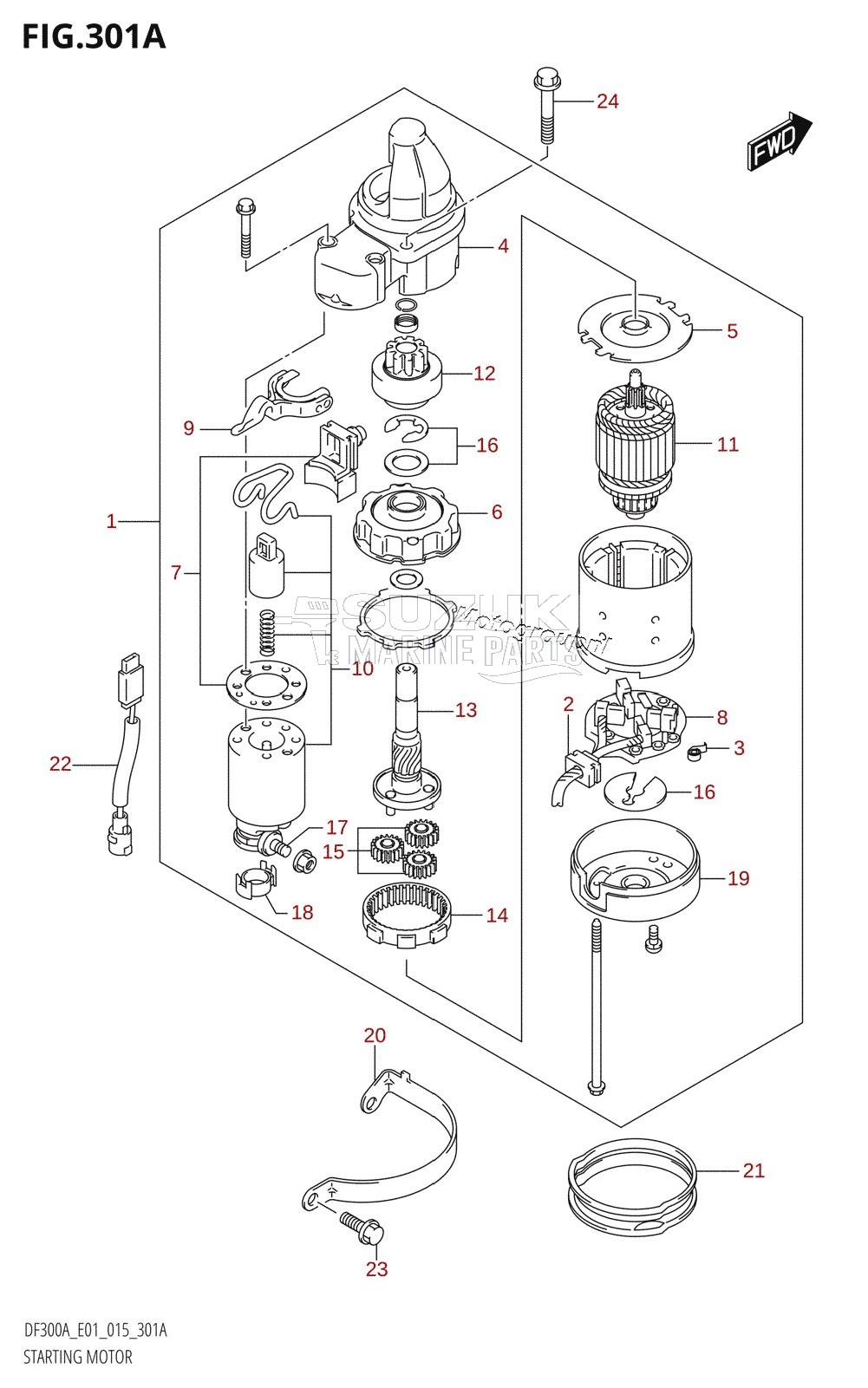 STARTING MOTOR