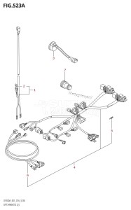 DF300A From 30002P-610001 (E01 E40)  2016 drawing OPT:HARNESS (2)