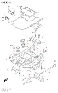 DF80A From 08002F-510001 (E03)  2015 drawing ENGINE HOLDER (DF70ATH:E40)