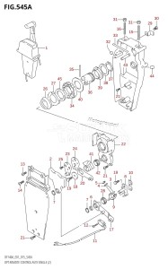 DF140A From 14003F-510001 (E01 E40)  2015 drawing OPT:REMOTE CONTROL ASSY SINGLE (2) (DF140AT:E01)