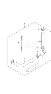 DF 70A drawing Water Pressure Gauge Sub Kit