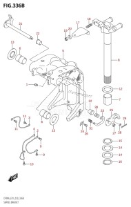 DF80A From 08002F-240001 (E01 E40)  2022 drawing SWIVEL BRACKET (DF80A)