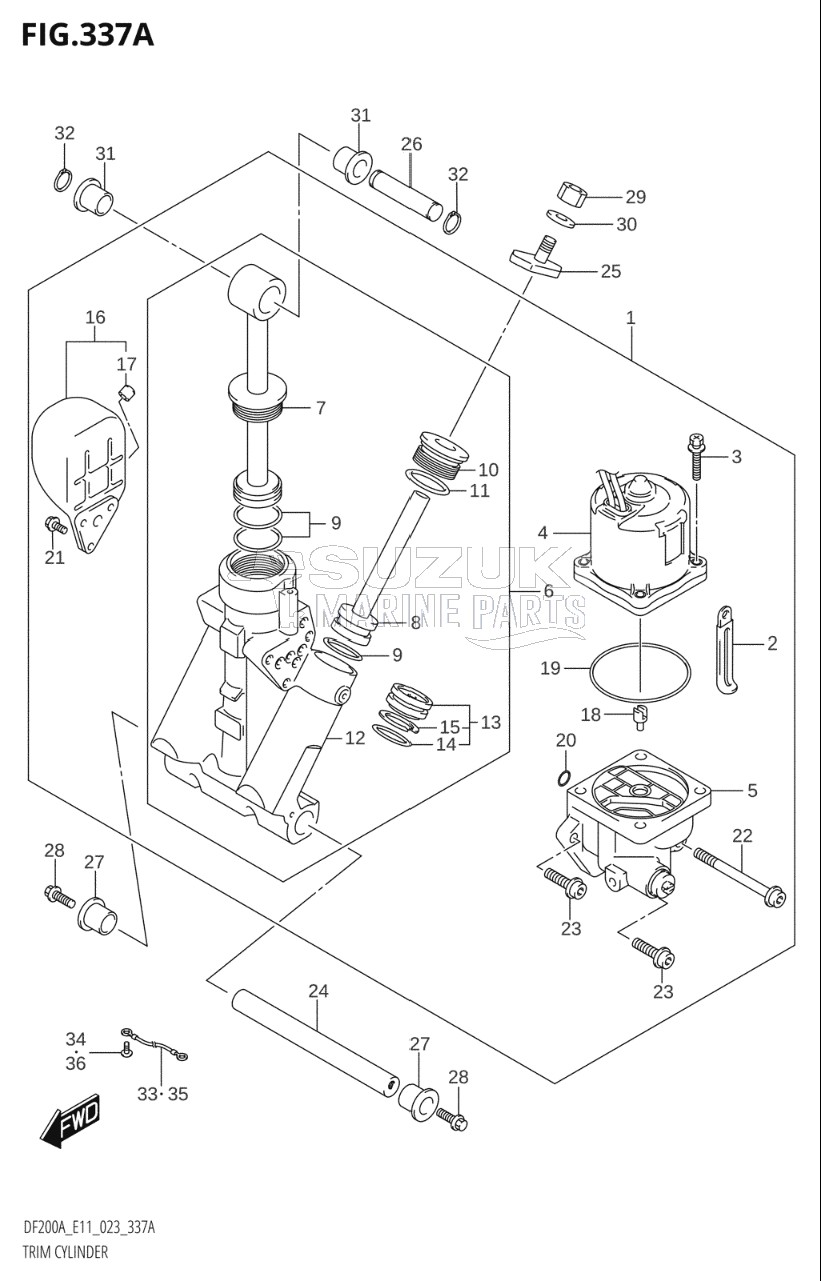 TRIM CYLINDER