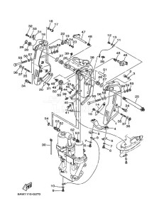 F350AETX drawing FRONT-FAIRING-BRACKET