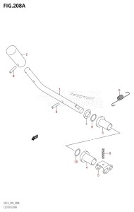 DF2.5 From 00251F-880001 (P01)  2008 drawing CLUTCH LEVER