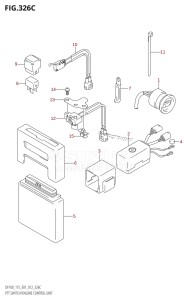 DF115T From 11502F-210001 (E01 E40)  2012 drawing PTT SWITCH /​ ENGINE CONTROL UNIT (DF115T:E01)