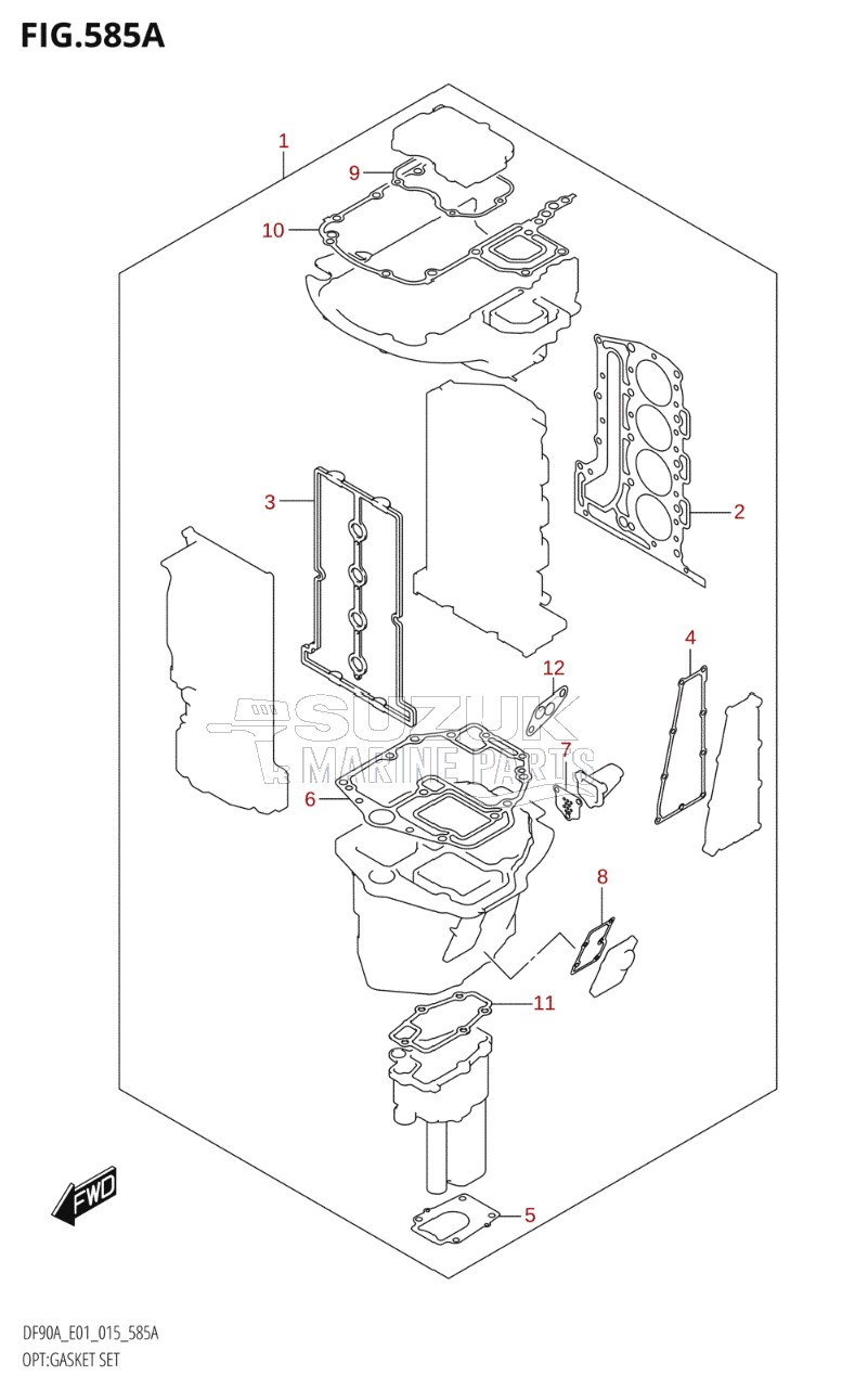 OPT:GASKET SET