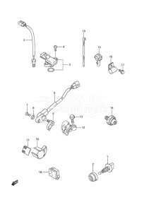 Outboard DF 70A drawing Sensor