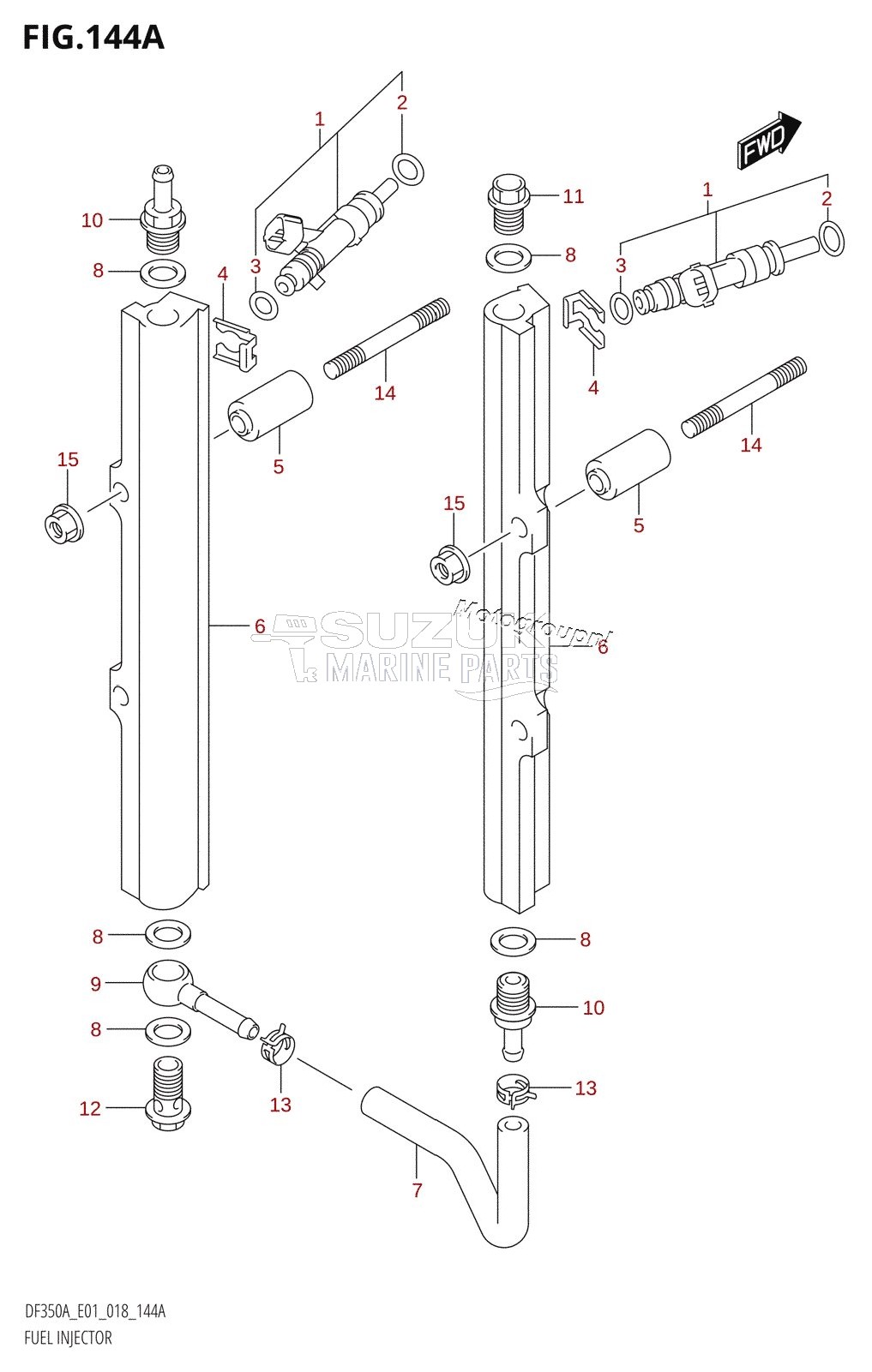 FUEL INJECTOR (E01)