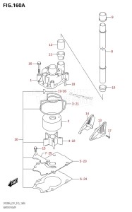 DF250A From 25003P-510001 (E01 E40)  2015 drawing WATER PUMP (DF300A:E01)