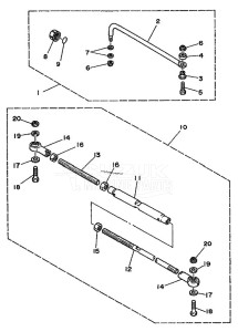 250ETD drawing STEERING-ATTACHMENT